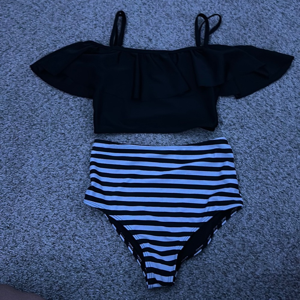 Two piece bathing suit
